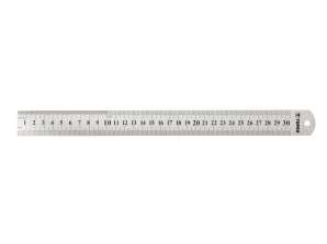 TOP 31C030 Règle linéaire 30 cm. acier inoxydable