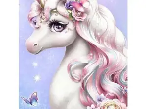 Unicorn diamond mosaic