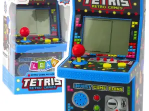 Mini Tetris Retro Slot Makinesi 49 Oyun 1676 Seviye Mavi