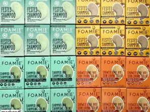 FOAMIE festes Shampoo Reisegröße, made in the UK, Vegan & dermatologisch getestet, Großhandel, A-Ware, Restposten