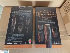 Maszynka do Golenia Trymer do Brody Braun 5513 Gillette King C + 3 końcówki