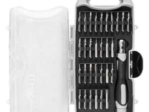Precision bit set 28 mm with magnetic holder 100 mm. 31 pcs.