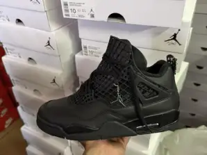 FN7251-001 - Jordan 4 Retro Net Črna - B2B VELEPRODAJA V RAZSUTEM STANJU 100% AVONIČEN