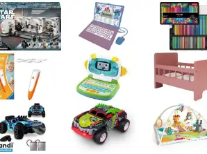 Lot de 250 unités de Jouets   Retours Clients Fonctionnels