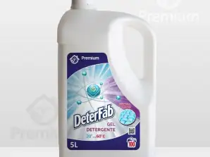 Gel Detergente al por Mayor, Marca Deterfab 5L, Gel de lavado premium