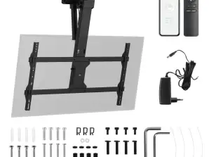 Elektrisk holder til TV Maclean. Loft. Tuya-støtte. Maks. VESA 800x400. reg. i poz.  90° 90°. til TV 43 86