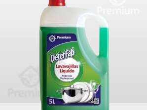 Oppvaskgel | Deterfab Merke | Flytende oppvaskmaskin 5 L