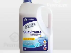 Suavizante para ropa, Marca Deterfab, Acondicionador textil 5 L, Suavizante al por mayor