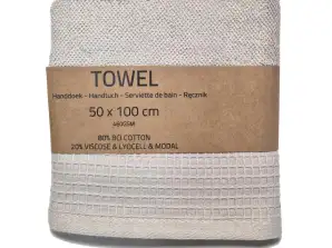 Beige terry towels 50x100cm – 460GSM