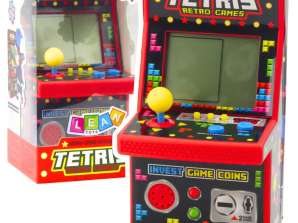 Mini Tetris Retro Máquina Tragamonedas 49 Juegos 1676 Niveles Rojo