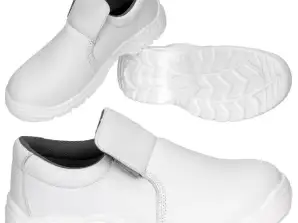 Arbeitsschuhe Sicherheitsschuhe S2 WEIß KOCHSCHUHE KÜCHENSCHUHE KOCH Sicherheitsschuh (BPWHITE_38)