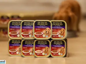 250 kg Delikuit Dog Food for Adults with Beef, Turkey & Vegetables, wet food, pet food, wholesale