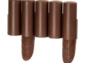 Garden palisade IPAL Plus 2.4m brown