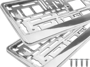 License Plate Frame 2pcs Xtrobb 22048