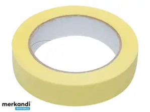 9143# Бумажная малярная лента 25x50м желтая