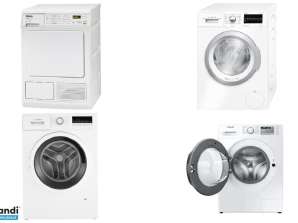 Lot de 32 unités de Machines à laver et Sèche linge   Reconditionné...