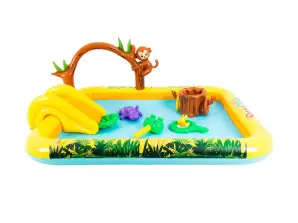 Piscina hinchable para niños con aspersor SUNCLUB