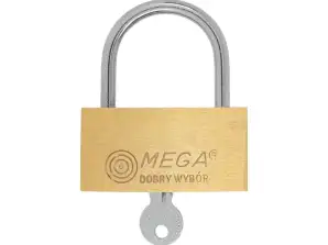 24032 Messing Hangslot 30mm