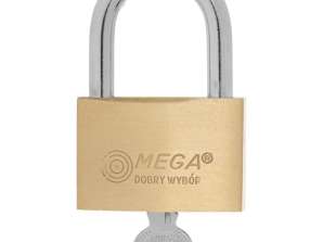 Padlock. reinforced brass. hardened shackle 32mm