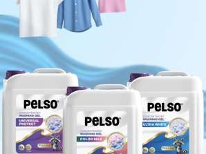 PELSO® PRO LINE Concentradted Washing Gel 10 L, 400 vaske, udviklet til professionelle