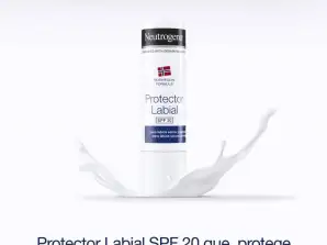 Bálsamo labial Neutrogena (4,8 g) para labios agrietados.