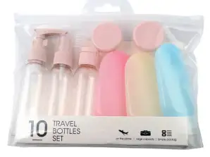 10-in-1 Reiseflaschenbehälter-Set KS64WZ3