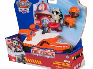 Vehículo temático PAW patrol bomberos rescate zuma