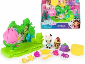 Figuritas casa de gatos gabi película jardín set