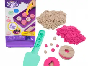 Piasek kinetyczny kinetic sand  zestaw ciasteczka