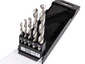 Brocas para metal HSS. 4 10 mm. juego de 5 uds.