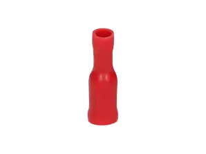 Vollständig isolierter Stecker. maximaler Querschnitt 1mm?. Breite 6,3 mm. 100 Stk.