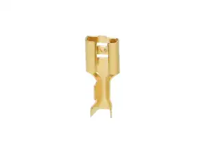 Neizolovaný konektor. maximální průřez 2,5mm?. šířka 6,3 mm. 100 ks.