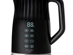 AD 1350 Led Wasserkocher aus Metall mit Temperaturregelung 1,7 l