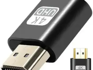 AK53E HDMI Adaptador Monitor Emulador negro