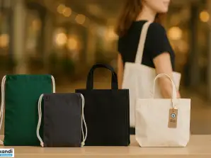 89 Stk. BagBase, EarthAware u.a. Tragetaschen & Turnbeutel, Baumwolltaschen, Stofftaschen, Beutel, Großhandel Restposten