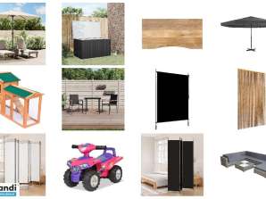 Lot de 585 unités Mobilier et autres   Non testé
