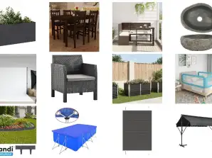 Lots de 595 unités Mobilier et Autres   Non testé