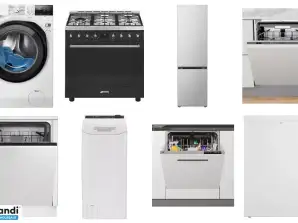 Lot de 18 unités de Électroménager   Dommages dus au transport