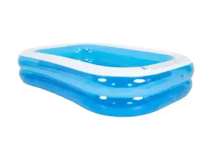 Gran piscina ajardinada. hinchable SUNCLUB