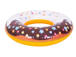 LEC 37601 Poolring Donut SUNCLUB braun