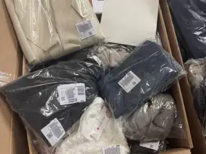 374 € – 67 pieces of branded clothing women & Men, A-B-C Mix, Returns, B-Stock, Wholesale, Pallet Goods, Top Brands like Nike, Hilfiger, Levi's