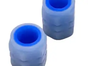 RW25C Lichtgevende ventieldoppen 2 stuks blauw