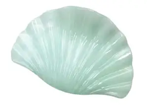 SHELL hair clip XL marble 8.5 x 5.7 cm SP423