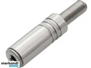 0838 # 3.5 ST jack zásuvka pro kovový kabel