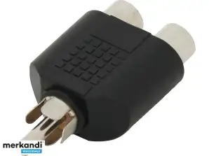 1018# RCA-splitter: wt 2 gn