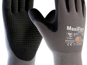 ATG Nylonstrickhandschuhe MaxiFlex Endurance AD-APT 2456 schwarz/grau 8