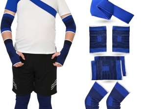 7-teiliges Bandagen Set – inkl. Ellenbogen-, Fuß- & Schulterbandage für Sport & Alltag
