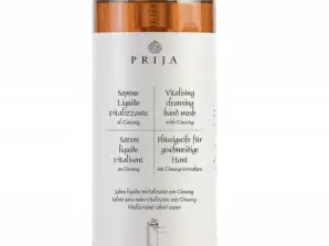 PRIJA LIQUID GEL WITH GINSENG CLEANSING SOAP 380ml WITH PUMP FOR A GIFT