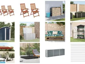 Lots de 558 unités Mobilier et Autres   Non testé