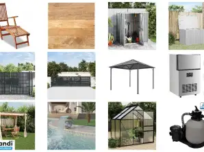 Lot de 458 unités Mobilier et autres   Non testé